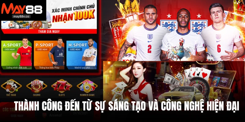 Thành công đến từ sự sáng tạo và công nghệ hiện đại